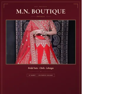 Bridal Lehenga — Red — M.N. Boutique