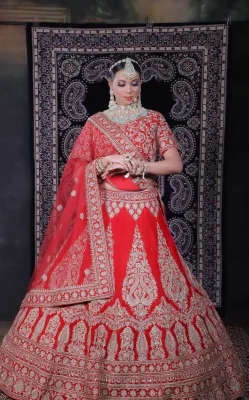 Bridle Lehenga — 24 Carat Threads